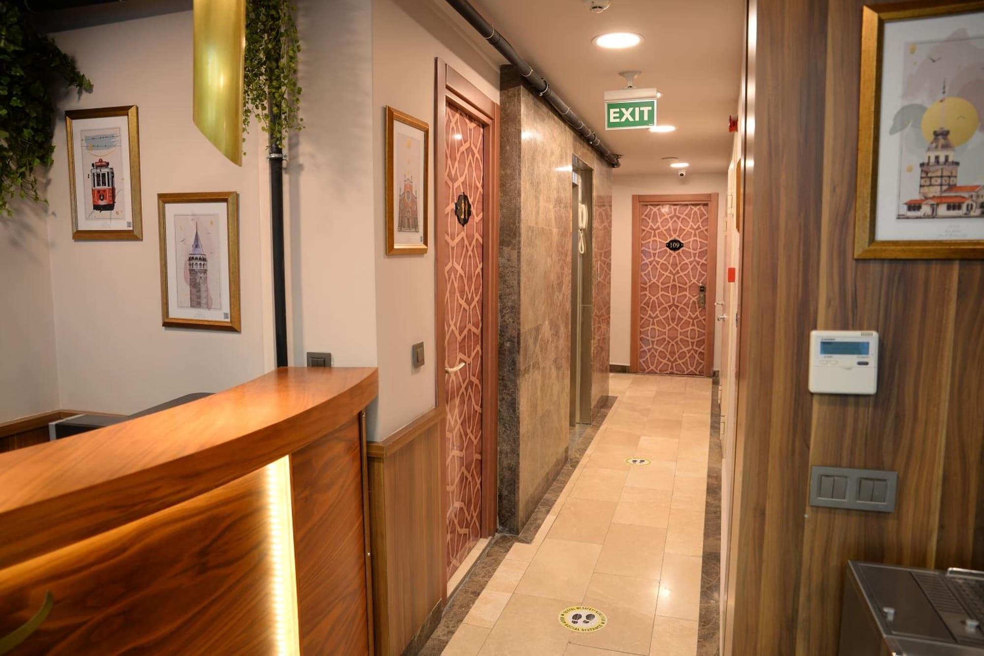 Ferman Apart Hotel Sisli Harbiye Exterior photo